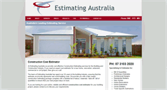 Desktop Screenshot of estimatingaustralia.com.au